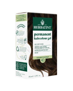 Herbatint Coloração Capilar Dourados 170ml - D4 Castanho Dourado