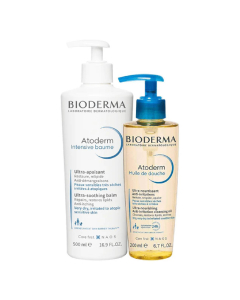 Bioderma Atoderm Intensive Baume 500ml Oferta Óleo de Duche 200ml
