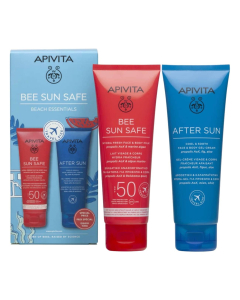 Apivita Bee Sun Safe Leite Solar SPF50 + Pós Solar Travel Size