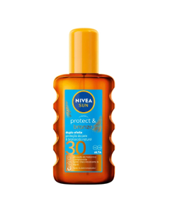 Nivea Sun Protect & Bronze Óleo Solar em Spray FPS30 200ml