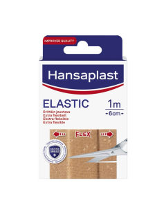 Hansaplast Elastic Penso Banda Extra Flexível 1m x 6cm 1unid.