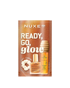 Nuxe Ready, Go, Glow Pack Iluminador e Nutritivo 10ml+10ml+1un