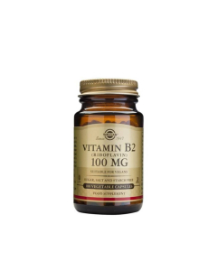 Solgar Vitamina B2 100mg Cápsulas 100un.