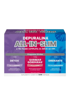 Depuralina All in Slim Ampolas 30unid.