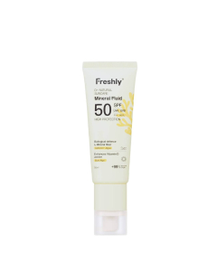 Freshly D+ Natural Suncare Mineral Fluid Protetor Solar SPF50 50ml