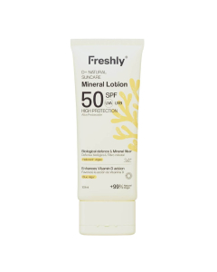Freshly D+ Natural Suncare Mineral Loção Solar SPF50 100ml