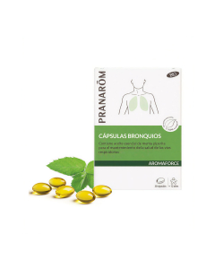 Pranarom Aromaforce Cápsulas Brônquios 30un.
