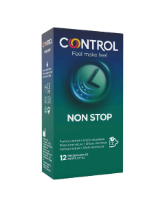 Control Non Stop Dots Lines Preservativos Estimulantes e Retardadores 12unid.