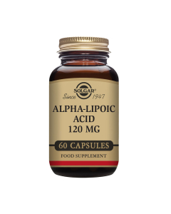 Solgar Ácido Alfa-Lipóico 120mg cápsulas vegetais 60unid.