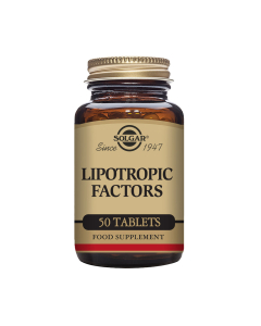 Solgar Fatores Lipotrópicos comprimidos 50unid.