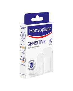 Hansaplast Sensitive Pensos Hipoalergénicos 20unid.