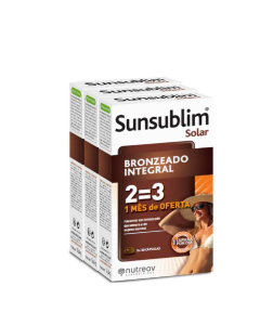 Nutreov Sunsublim Bronzeado Integral Preparador Solar 90unid.
