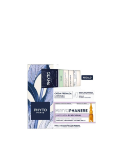 Phyto Phytophanere Coffret Ampolas Oferta Shampoo Volume 12unid.+100ml