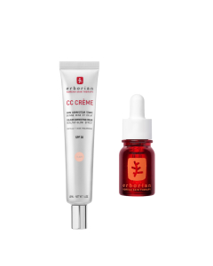 Erborian Coffret CC Cream Clair 40ml + Skin Therapy Oil Serum 10ml