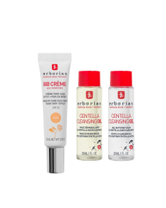 Erborian Coffret BB Cream Doré 15ml + Dupla Limpeza
