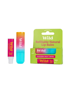 WILD Bálsamo Labial Natural Caixa e Recarga Maracujá 4.5g