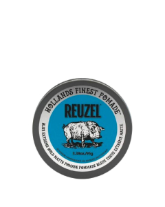 Reuzel Blue Extreme Hold Matte Pomada Fixação Extrema Mate 95g