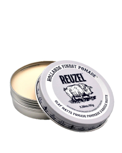 Reuzel Clay Matte Pomada de Fixação Média 95g