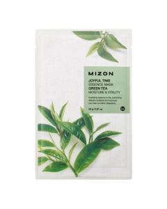 Mizon Joyful Time Essence Mask Green Tea Máscara Tecido Facial Antioxidante 23g