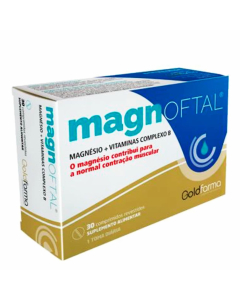 Magnoftal Suplemento Magnésio e Vitaminas B Comprimidos 30un.