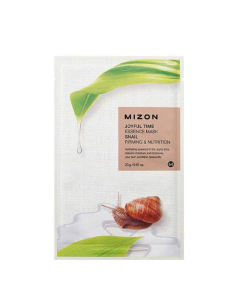 Mizon Joyful Time Essence Mask Snail Máscara Tecido Facial Reparadora 23g