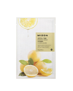 Mizon Joyful Time Essence Mask Vitamin Máscara Tecido Facial Iluminadora 23g
