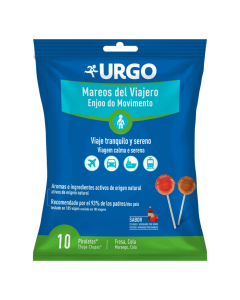 Urgo Enjoo do Movimento Chupa-Chupas Suplemento Viagem 10unid.