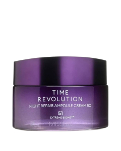 Missha Time Revolution Night Repair Ampoule Cream 5X Creme de Noite Regenerador e Reafirmante 50ml