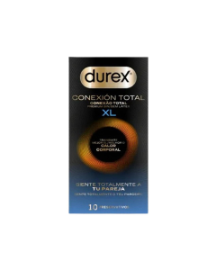 Durex Total Connection XL Preservativos Ultra Finos Plus 10unid.