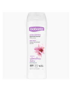 Babaria Cuidado Corporal Amêndoas Doces Creme Nutritivo e Suavizante 400ml