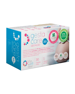 LifeWell GestaCare Gestação 35+ Cápsulas Moles Suplemento para Gravidez 30un