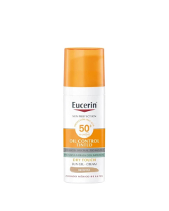 Eucerin Sun Oil-Control Tinted Gel-Creme SPF50+ Tom Médio