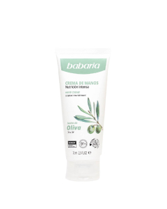Babaria Cuidado das Mãos Olive Creme Hidratante Reparador e Protetor 75ml