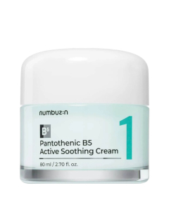 Numbuzin No.1 Pantothenic B5 Active Soothing Cream Creme Hidratante Calmante 80ml
