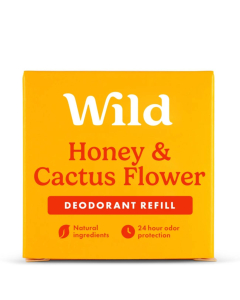 WILD Desodorizante Natural Roll-On AT Recarga Mel e Flor de Cacto 50ml