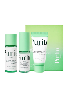 Purito Seoul Wonder Releaf Centella Mini Kit Sem Perfume