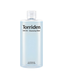 Torriden Dive-in Água de Limpeza com Ácido Hialurónico de Baixo Peso Molecular 400ml