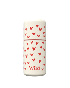 WILD Natural Roll-On Antiperspirante e Desodorizante Corações Âmbar e Ágar 50ml