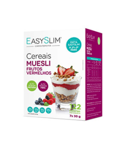 Easyslim Cereais Muesli e Frutos Vermelhos 7x30gr Saquetas