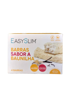 EasySlim Snack Barras de Baunilha 4 Unidades