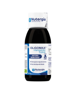 Nutergia Oligomax Manganês-Cobre Suplemento Reforço Imunitário 150ml