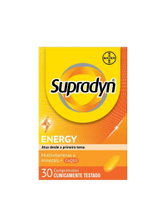 Supradyn Energy Comprimidos Multivitamínicos para Energia e Vitalidade 30un.