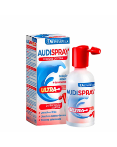 Audispray Ultra Solução Aquosa Tratamento de Rolhões de Cera 20ml