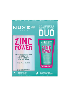 Nuxe Zinc Power Pack Sérum Anti-Imperfeições 30 ml + Fluido Matificante 15ml