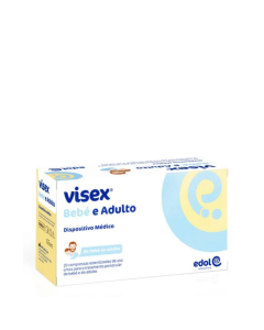 Visex Bebé e Adulto Compressas Esterilizadas 20un.