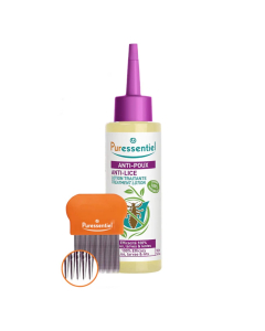 Puressentiel Anti-Piolhos Loção Piolhos e Lêndeas 100ml + Pente