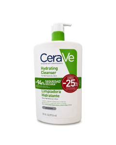 CeraVe Hydrating Cleanser Creme de Limpeza  Preço Especial 976ml