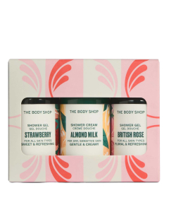 The Body Shop Coffret Trio Shower Natal