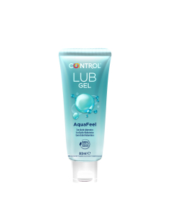 Control Aquafeel Gel Lubrificante Íntimo Hidratante com Ácido Hialurónico 80ml