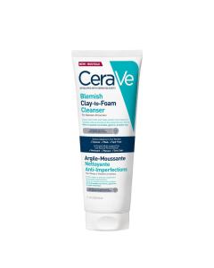 CeraVe Blemish Clay To Foam Espuma de Limpeza com Argila Anti-Imperfeições 118ml